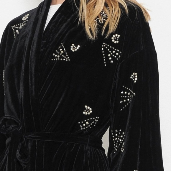 Duster Jacket MONROE Soft & lux Velvet Robe Duster - Picture 3 of 3